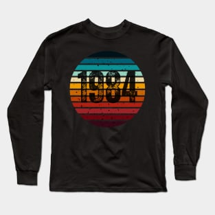 vintage 1984 Long Sleeve T-Shirt